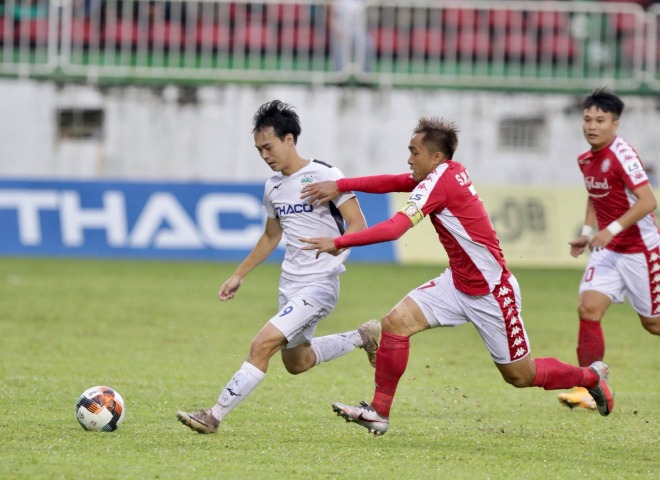 Video highlight trận HAGL - TP.HCM: Tưng bừng 4 bàn, Văn Toàn tỏa sáng (H1) - 1