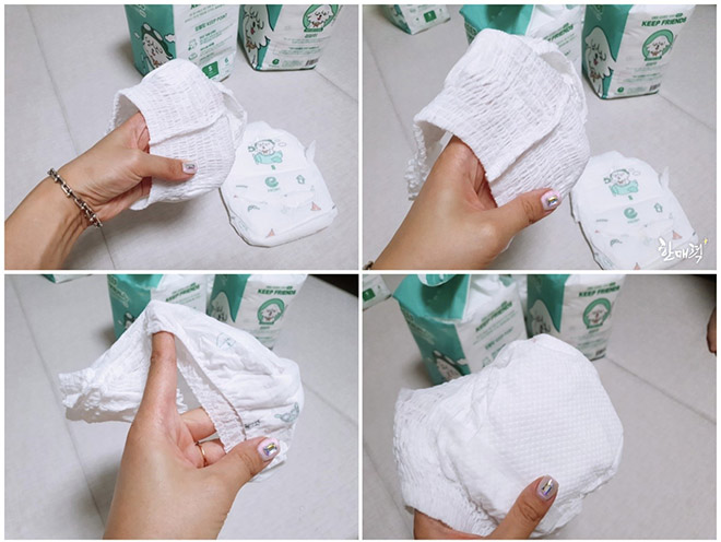 An tâm dùng Enblanc với vách chống tràn cao và chun bụng co giãn