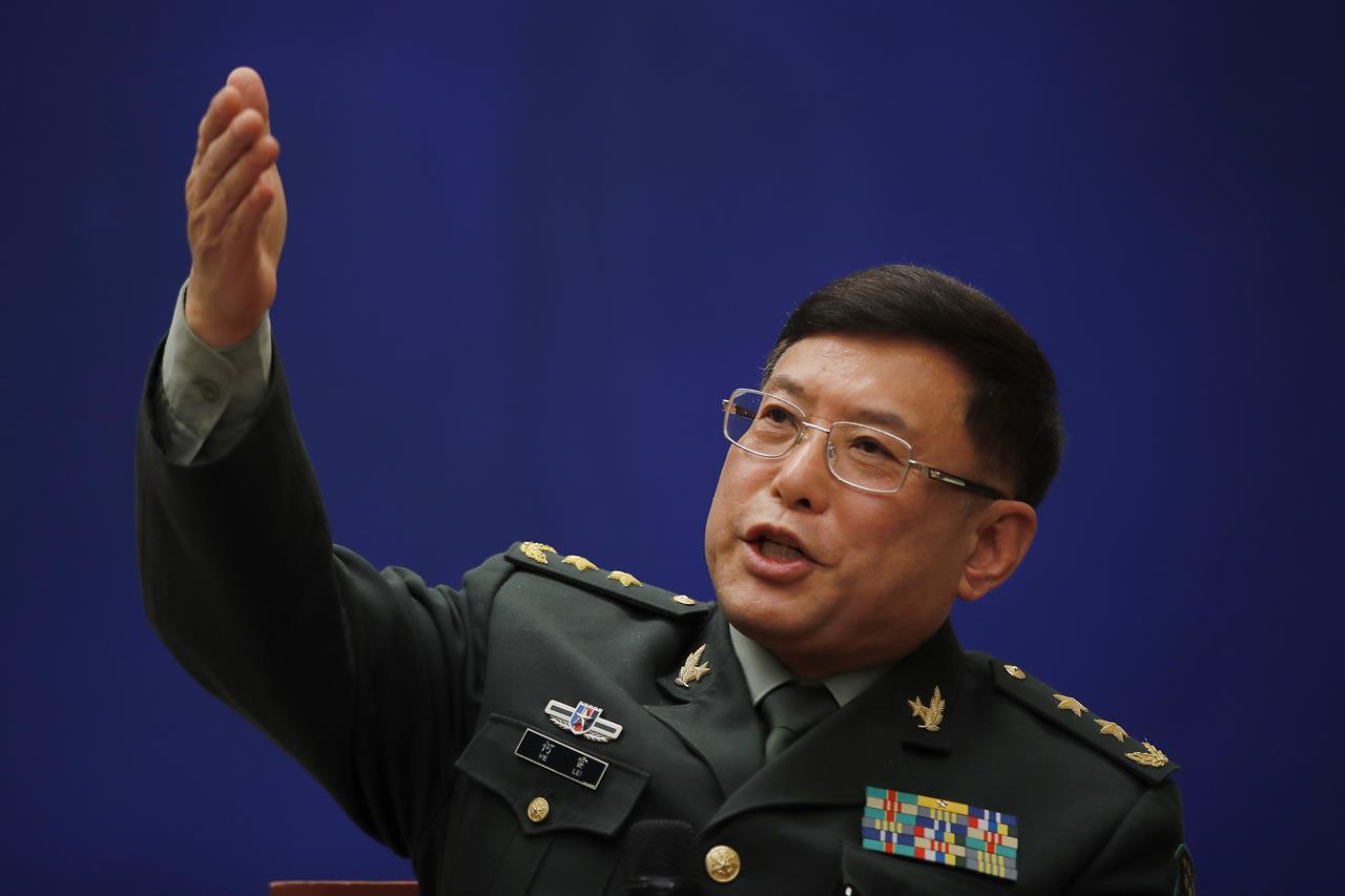 Ông He Lei – trung tướng quân đội Trung Quốc&nbsp;(ảnh: SCMP)