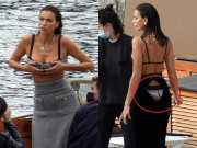Thời trang - Irina Shayk lại gây sốc với mốt bục khóa quần trên du thuyền triệu đô