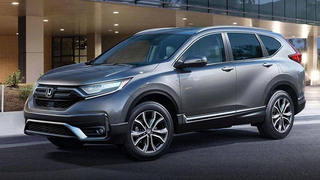 1. Honda CR-V 2020 (giá khởi điểm: 25.050 USD, điểm tổng thể: 8,7/10)
