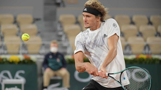 Alexander Zverev không mấy khó khăn để giành vé đi tiếp&nbsp;