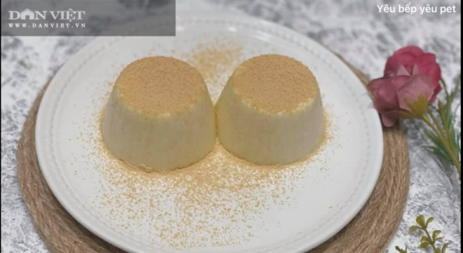 Lạ miệng với món bánh pudding đậu nành ngọt mát, dễ làm - 2