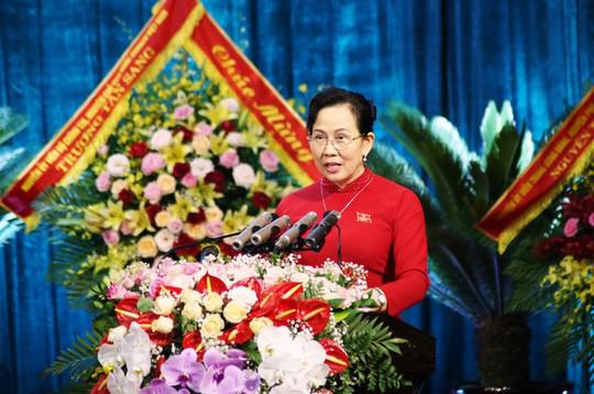 Bà Lê Thị Thủy tái đắc cử Bí thư Tỉnh ủy Hà Nam - Ảnh: Tuấn Minh