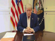 Thế giới - Video: Ông Trump nói về bệnh tình từ bệnh viện, tiết lộ khó khăn vài ngày tới 
