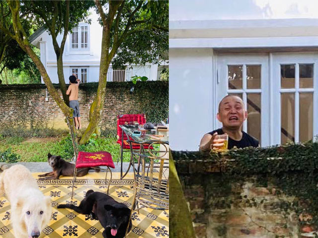 Đời sống Showbiz - "Vua hài đất Bắc" Xuân Hinh lộ ảnh nhà vườn khi bị đồng nghiệp "chụp trộm"