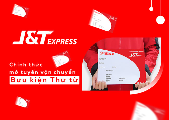 J&T Express chính thức mở tuyến vận chuyển nhanh cho đơn hàng thư từ - 1