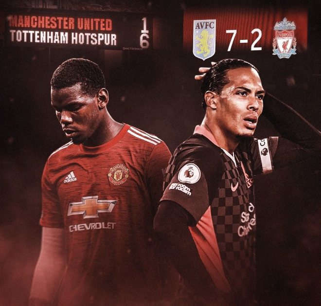 MU thua 1-6, Liverpool "phơi áo" 2-7: Thiết lập 1 loạt kỷ lục sốc nhất lịch sử - 1