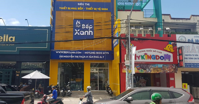 Showroom thiết bị nhà bếp hiện đại phía Nam Sài Gòn