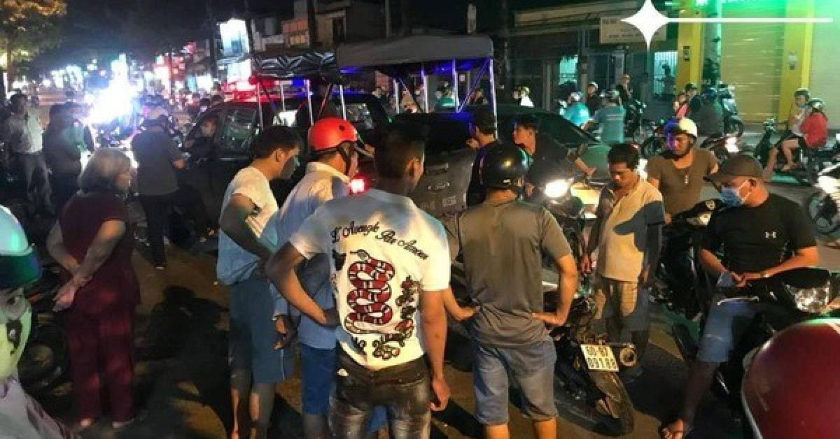 Hiện trường xảy ra vụ việc