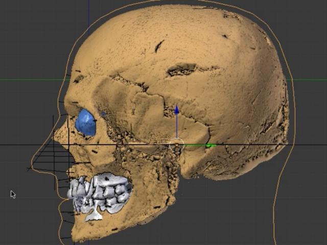 Thế giới - Sọ người gần 2.000 năm đột nhiên lóe sáng, xem kỹ thấy điều bất ngờ