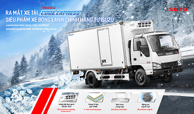 Isuzu Việt Nam ra mắt QKR phiên bản thùng đông lạnh - 1