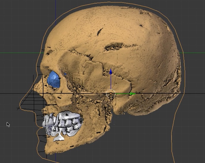 Sọ người bất ngờ phát sáng giúp tìm thấy một phát hiện quan trọng. Ảnh minh họa: DM