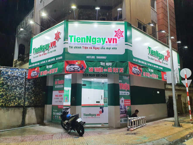 Phòng giao dịch thuộc chuỗi TienNgay.vn đặt tại Long Xuyên, An Giang