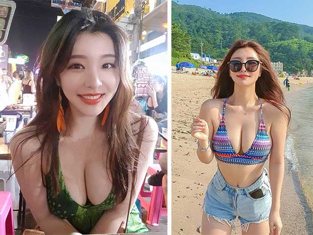 Media - Cô gái suýt làm chìm phao bơi trên sóng livestream vì vòng 1 trĩu nặng