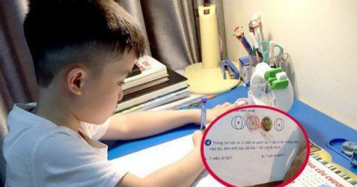Bạn trẻ - Cuộc sống - Bài toán "xác suất thống kê" lớp 1 hack não khiến bà mẹ trẻ phải cầu cứu dân mạng gấp