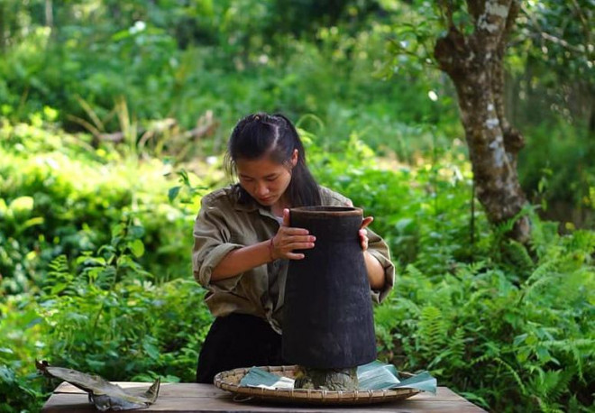 Độc đáo bánh giầy ngũ sắc - 3