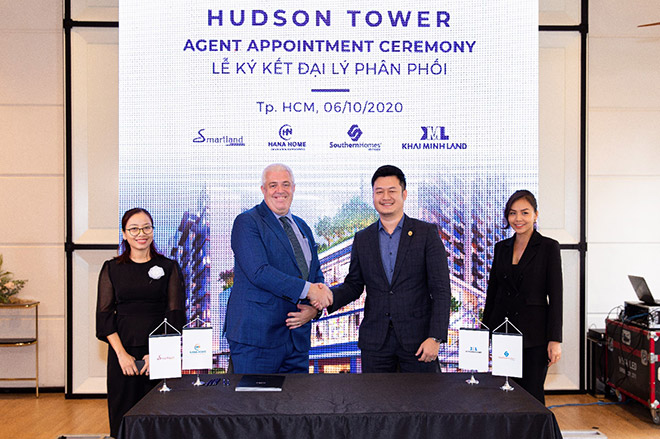 City Garden Thủ Thiêm ký kết hợp tác với 4 nhà phân phối lớn cho Hudson Tower thuộc dự án The River - 1