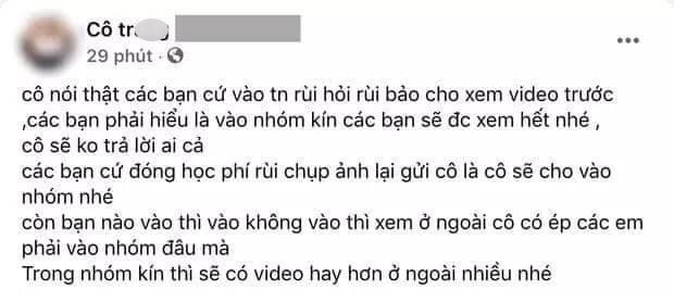 Tự nhận là "cô giáo", gái trẻ quay video gợi dục và thu học phí thành viên muốn xem - 2