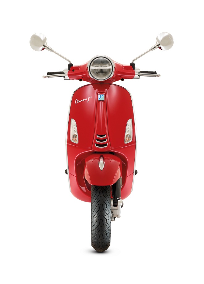 Ngắm Vespa Primavera RED đẹp nồng nàn, giá 109,36 triệu đồng - 3