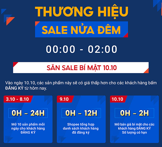 Shopee 10.10 ngày sale thương hiệu - 10 điều không thể bỏ lỡ - 5
