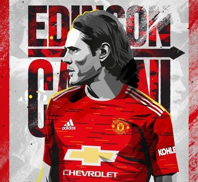 Edinson Cavani 2021 Manchester United FC goal Uruguayan footballers  red neon lights HD wallpaper  Peakpx
