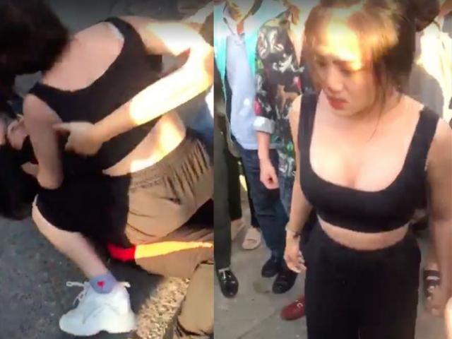 Đời sống Showbiz - Nữ diễn viên trong clip "đánh ghen" trên phố Tô Hiệu dậy sóng MXH là ai?