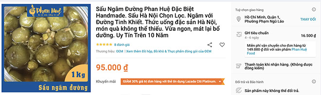 Không chỉ được giảm 30% giá trị đơn hàng với thẻ tín dụng mà bạn còn được miễn phí vận chuyển cho đơn hàng từ 149.000VNĐ khi mua các sản phẩm của thương hiệu này.
