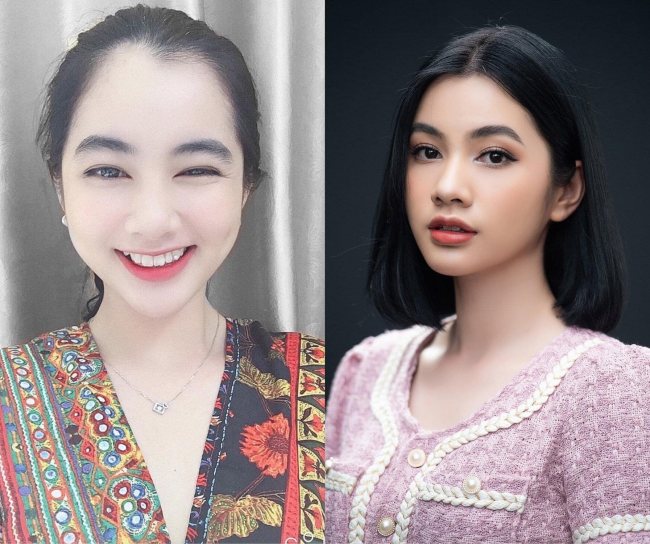 Nữ sinh An Giang 18 tuổi xinh nổi bật tại Hoa hậu VN, fan nô nức xin cưới vì quá đẹp - 2