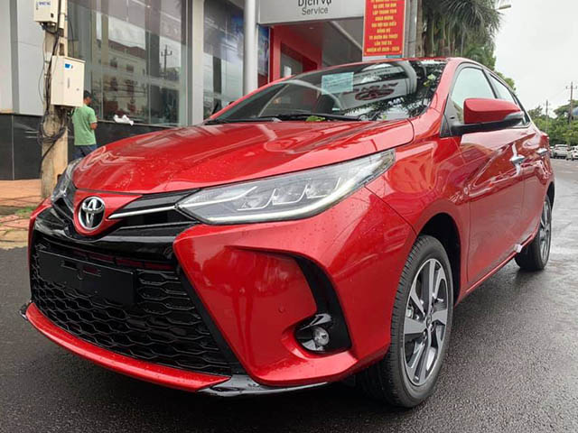 Tin tức ô tô - Ảnh thực tế Toyota Yaris 2021 vừa về Việt Nam