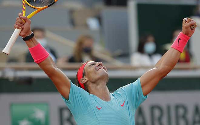 Nadal đã bất bại tại Roland Garros suốt từ 2016 tới nay