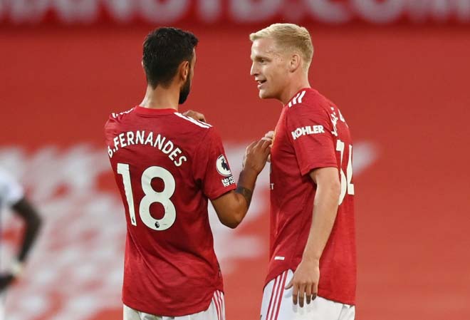 Fernandes bất mãn MU: Solskjaer xuống tay, Van De Beek thay thế? - 2