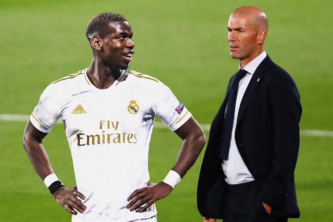 Pogba gây sốc với thổ lộ muốn làm học trò HLV Zidane tại Real