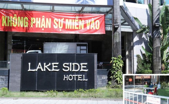 Khách sạn Lake side là một trong những khách sạn được chọn làm nơi đón người nhập cảnh cách ly có thu phí tại Hà Nội. Ảnh: Tạ Hải