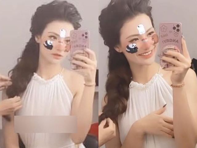 Đời sống Showbiz - Mỹ nhân Hà Thành diện váy mỏng tang đến mức bị hiểu nhầm "quên nội y"