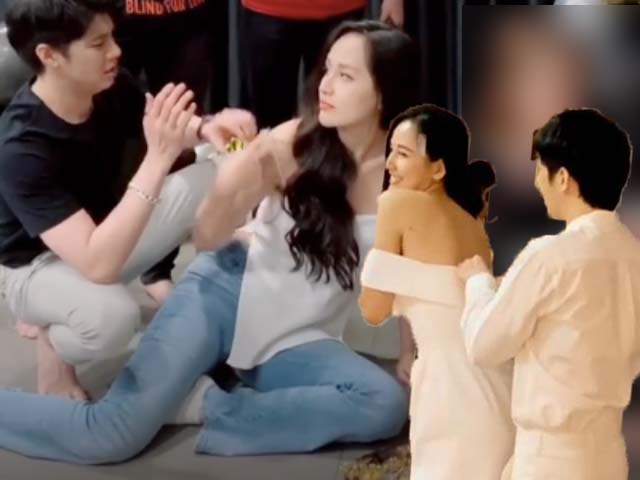 Lộ clip Noo Phước Thịnh tình tứ với Mai Phương Thuý trong tiệc sinh nhật Hoàng Thùy Linh