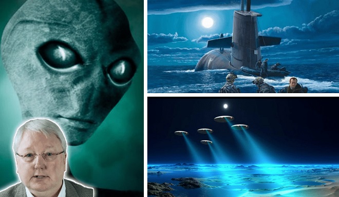 Nhà điều tra UFO người Anh, Philip Mantle từng nhắc đến chuyện tàu ngầm Liên Xô chạm trán người ngoài hành tinh.
