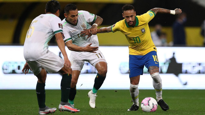 Bolivia thua Brazil 0-5 trong lượt 1 nhưng sẽ là đối thủ đáng gờm khi được chơi tại La Paz