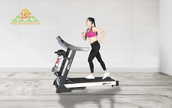 Máy chạy bộ điện đa năng Elip Tabata