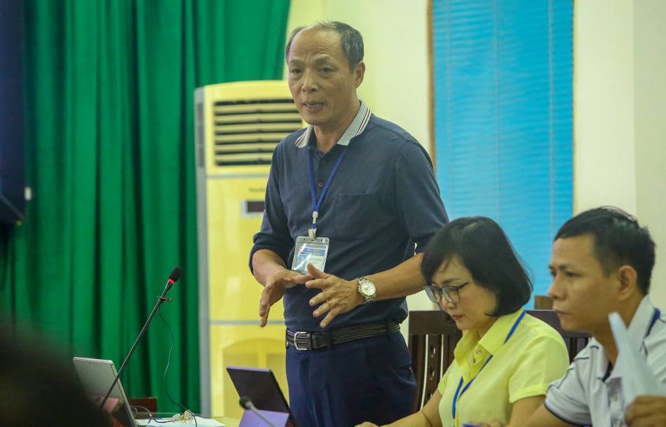 Ông Nguyễn tiến Dũng - Giám đốc Trung tâm kiểm soát Bệnh tật tỉnh Sơn La thông tin tại buổi họp báo.