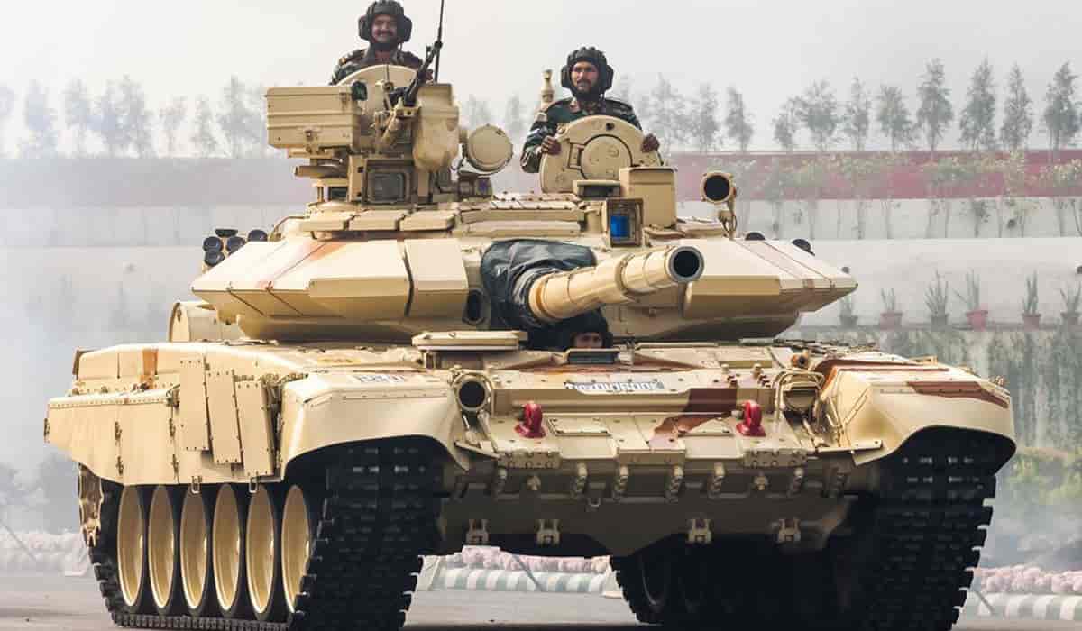 Xe tăng T-90M của Ấn Độ.