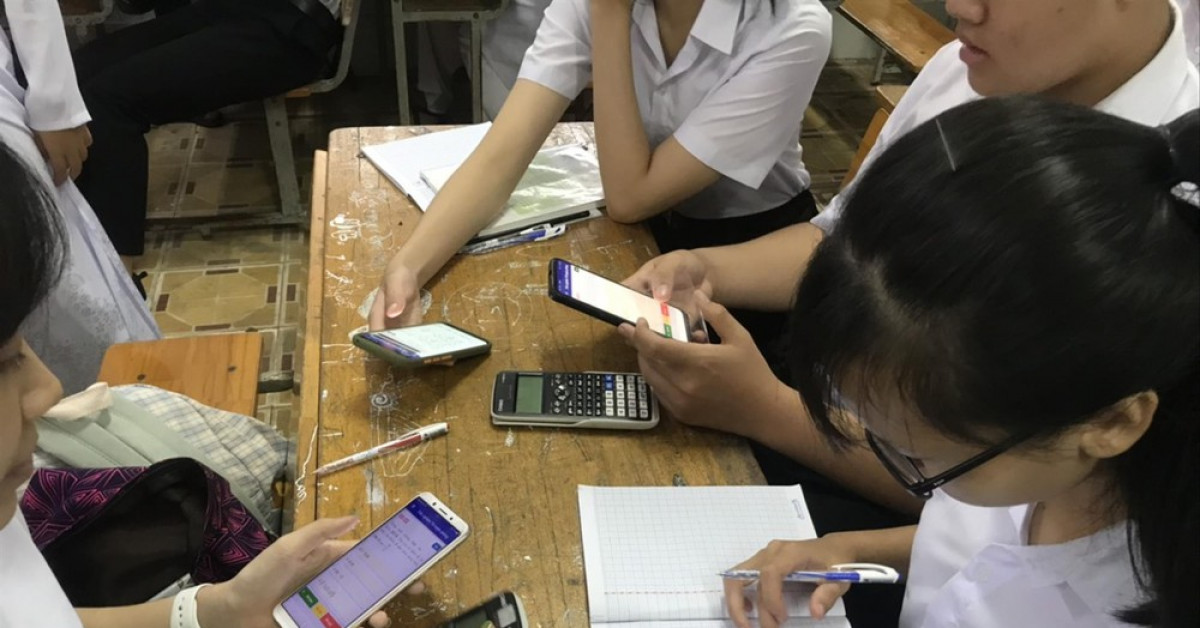 Bạn trẻ - Cuộc sống - Ứng dụng học toán miễn phí của thầy giáo làng