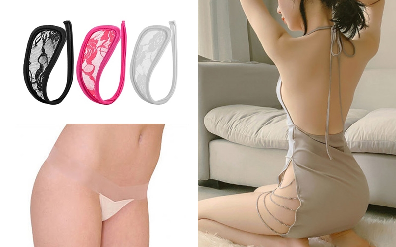 Có những loại nội y đặc biệt dành riêng cho những thiết kế xẻ hông cao như thế này.