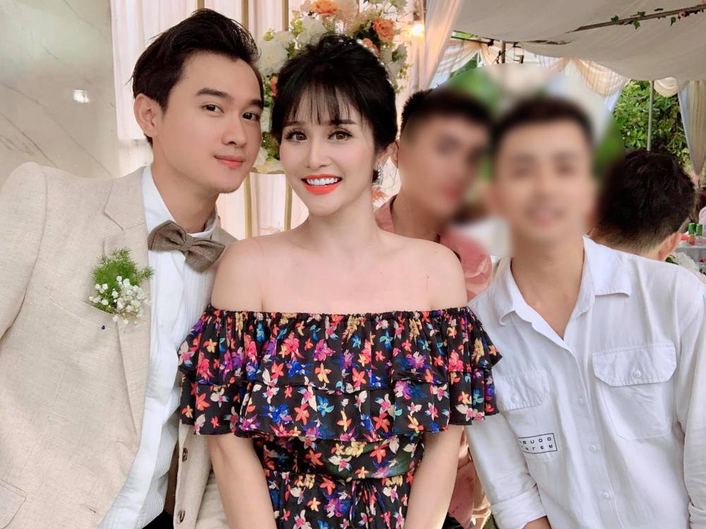 Thảo Trang và Quang Pháp trong tiệc cưới ở Quảng Ngãi