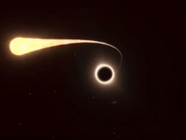 Media - Cảnh siêu hố đen xé toạc và nuốt chửng một ngôi sao