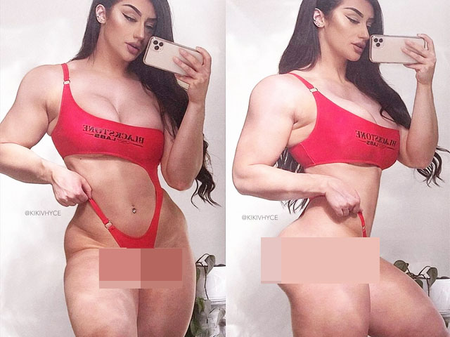 Làm đẹp - Người đẹp thể hình mang gương mặt thiên thần có cơ bắp cuồn cuộn vòng đùi "ăn đứt" CR7