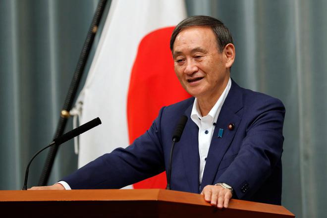 Thủ tướng Nhật Bản Yoshihide Suga - Ảnh: Reuters