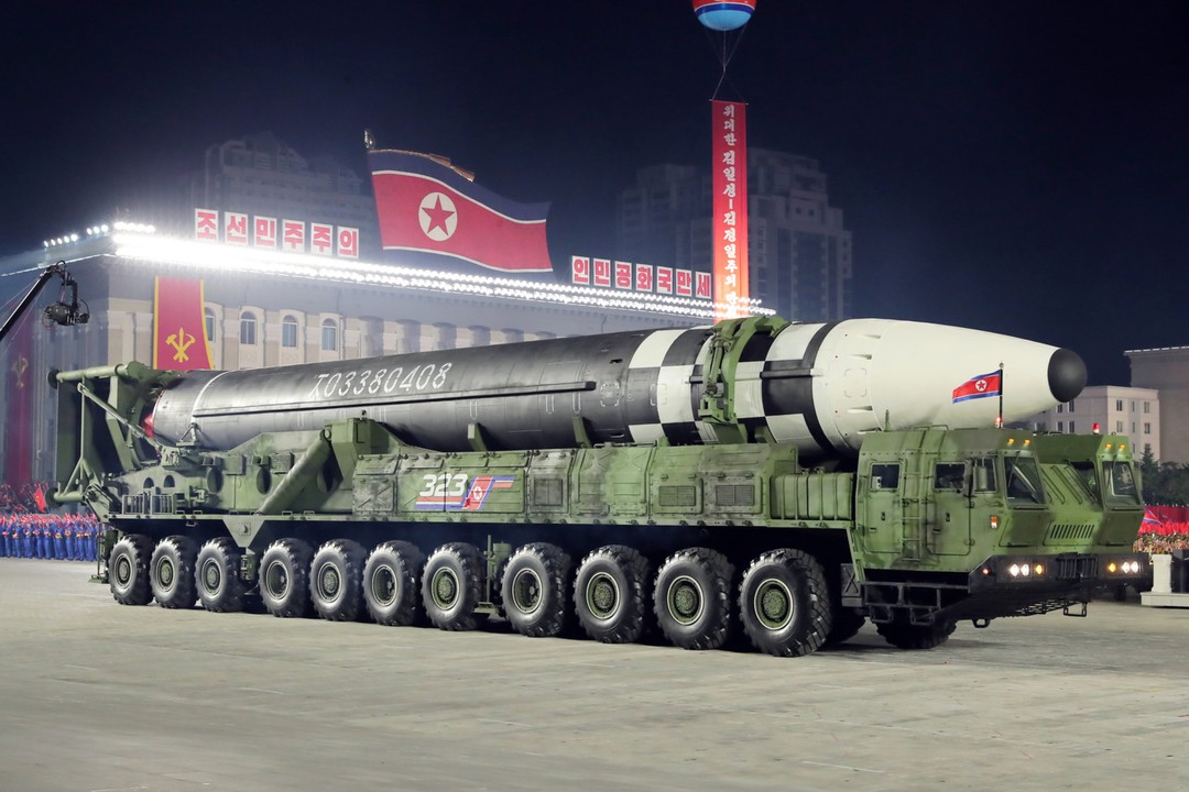 Mỹ bày tỏ lo ngại về loại tên lửa “quái vật” của Triều Tiên (ảnh: KCNA)