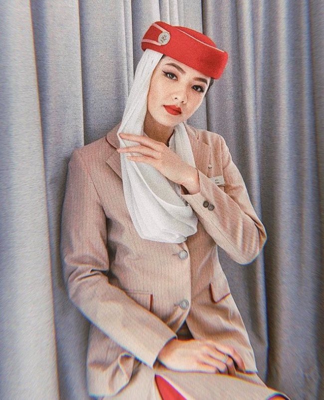 Huyền Trang đến từ Hà Nội làm cho hãng hàng không Dubai là cái tên nhận được chú ý những ngày qua.&nbsp;
