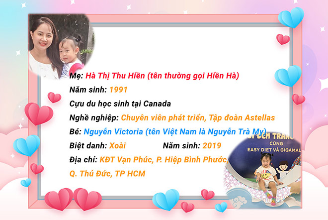 Con sinh non bé như “viên kẹo”, đây là cách mẹ Việt từng sống tại Canada giúp con tăng cân, cao vượt chuẩn - 1